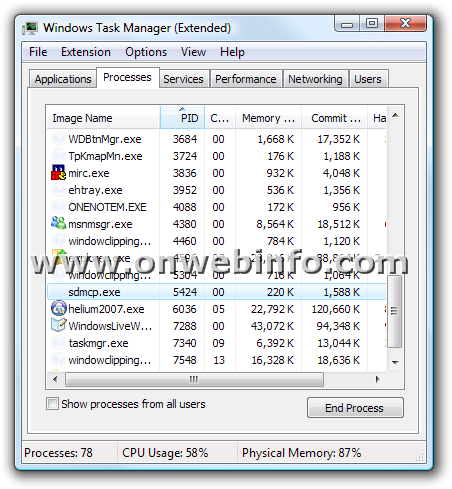 windowstaskmanager