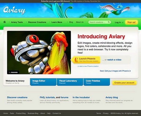 Come fare uno screenshot a schermo pieno con un solo click, facile con il servizio offerto da Aviary.com