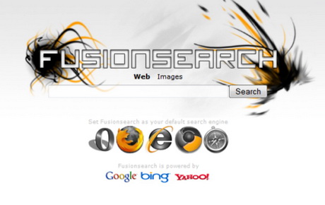 Bing, Google e Yahoo tutti e tre i motori di ricerca fusi in uno soltanto, facile con FusionSearch