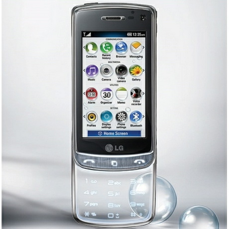 LG GD900 Crystal-smartphone-trasparente