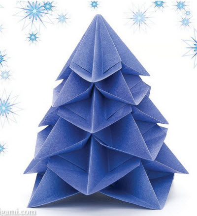 Come Fare Un Albero Di Natale Di Carta Con Gli Origami