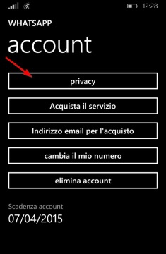 privacy whatsapp