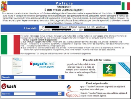 virus Polizia di Stato