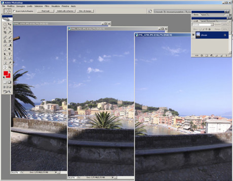 Guida Photoshop  Allineamento e Fusione automatica