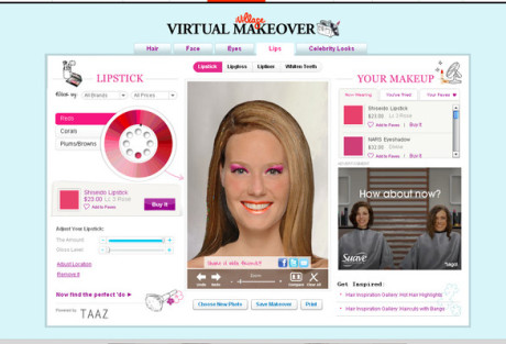 virtual easy make over trucco virtuale