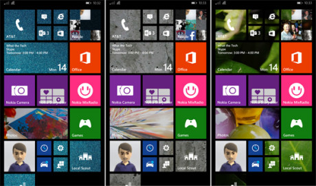 Personalizzare la home di Windows Phone background