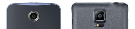 Nexus 6 contro Samsung Galaxy Note 4 fotocamera