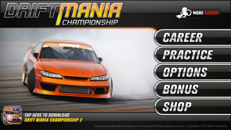 Drift Mania Championship Gold Lite gioco di corse per tablet