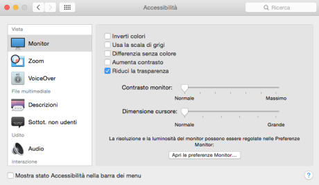 Eliminare l’effetto trasparenza