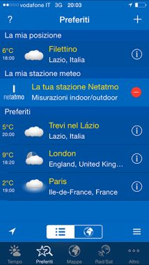 Ottima app meteo per iPhone e iPad