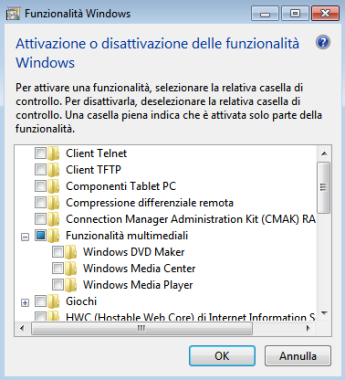 Risparmiare memoria in Windows Seven