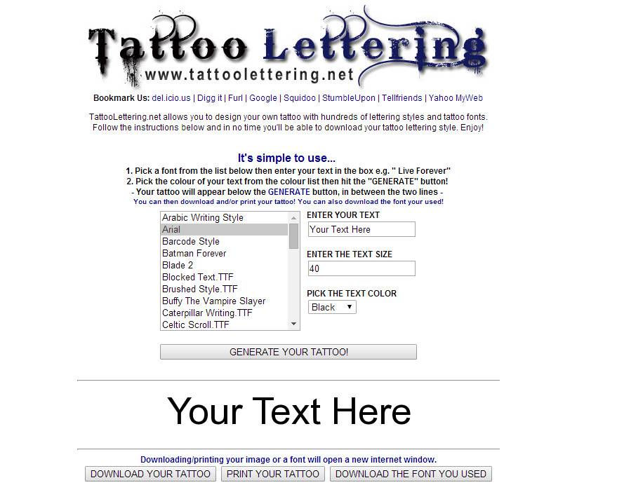 Sito Per Creare Scritte Per Tatuaggi Segreti E Consigli Dal Web 2 0