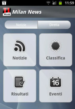 app notizie tempo reale Milan