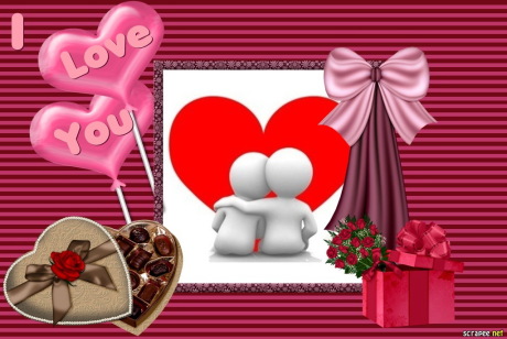 fotomontaggio cuori san valentino whatsapp