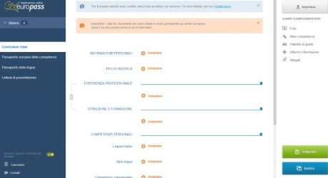 europass-curriculum-vitae-ricerca-lavoro