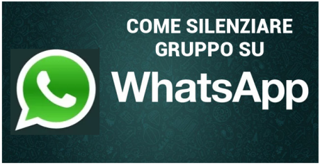disattivare notifiche gruppo WhatsApp