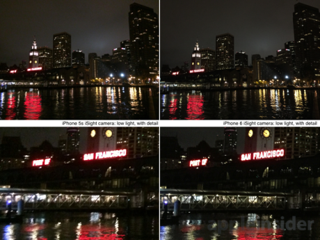 iphone6 foto con poca luce