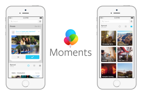 Grande novità in casa Facebook arriva Moments