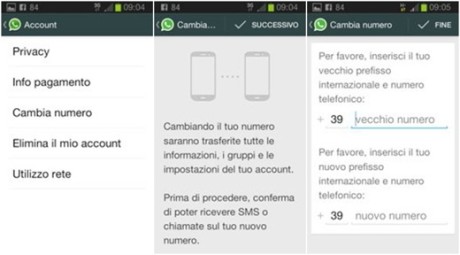 Come cambiare il numero associato a WhatsApp senza perdere i messaggi