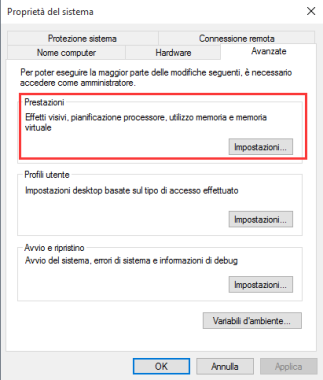 velocizzare-Windows-10-senza effetti-grafici