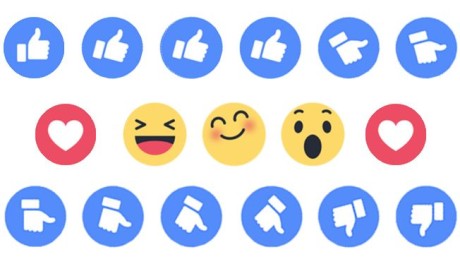 NUOVO TASTO LIKE FACEBOOK ECCO I REACTIONS EMOTICON