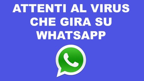 virus whatsapp pericolo icone
