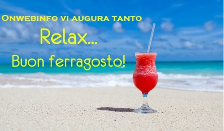 Ferragosto sangria festa spiaggia WhatsApp