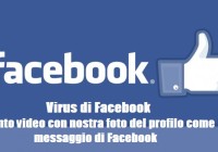 virus Facebook video messaggio