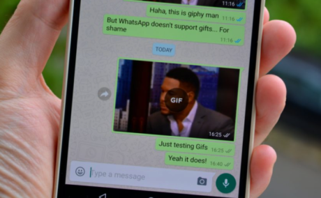 Come inviare Gif animate direttamente da WhatsApp