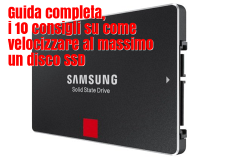 Velocizzare al massimo un disco SSD