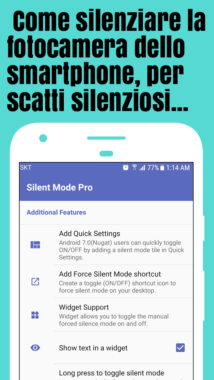 Come silenziare la fotocamera dello smartphone, per scatti silenziosi Guida per avere scatti silenziosi con lo smartphone