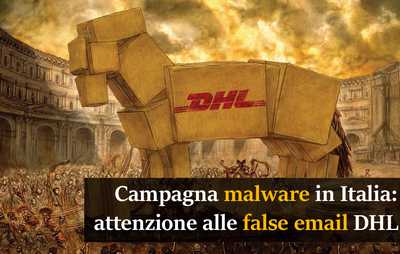 Mail di avviso giacenza da DHL è un virus !