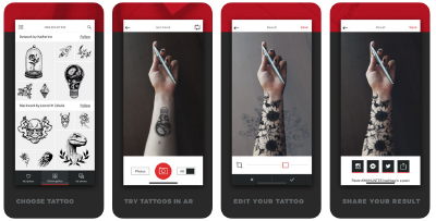 App per testare un tatuaggio